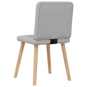 Καρέκλες τραπεζαρίας 6 τεμ Cloud Grey Fabric