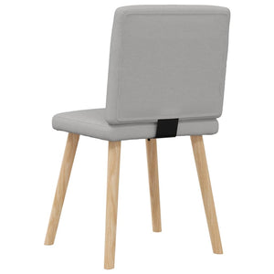 Καρέκλες τραπεζαρίας 6 τεμ Cloud Grey Fabric