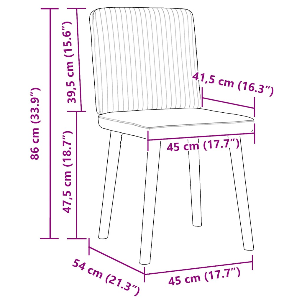 Καρέκλες Τραπεζαρίας 6 τεμ. Σκούρο Πράσινο Υφασμάτινες