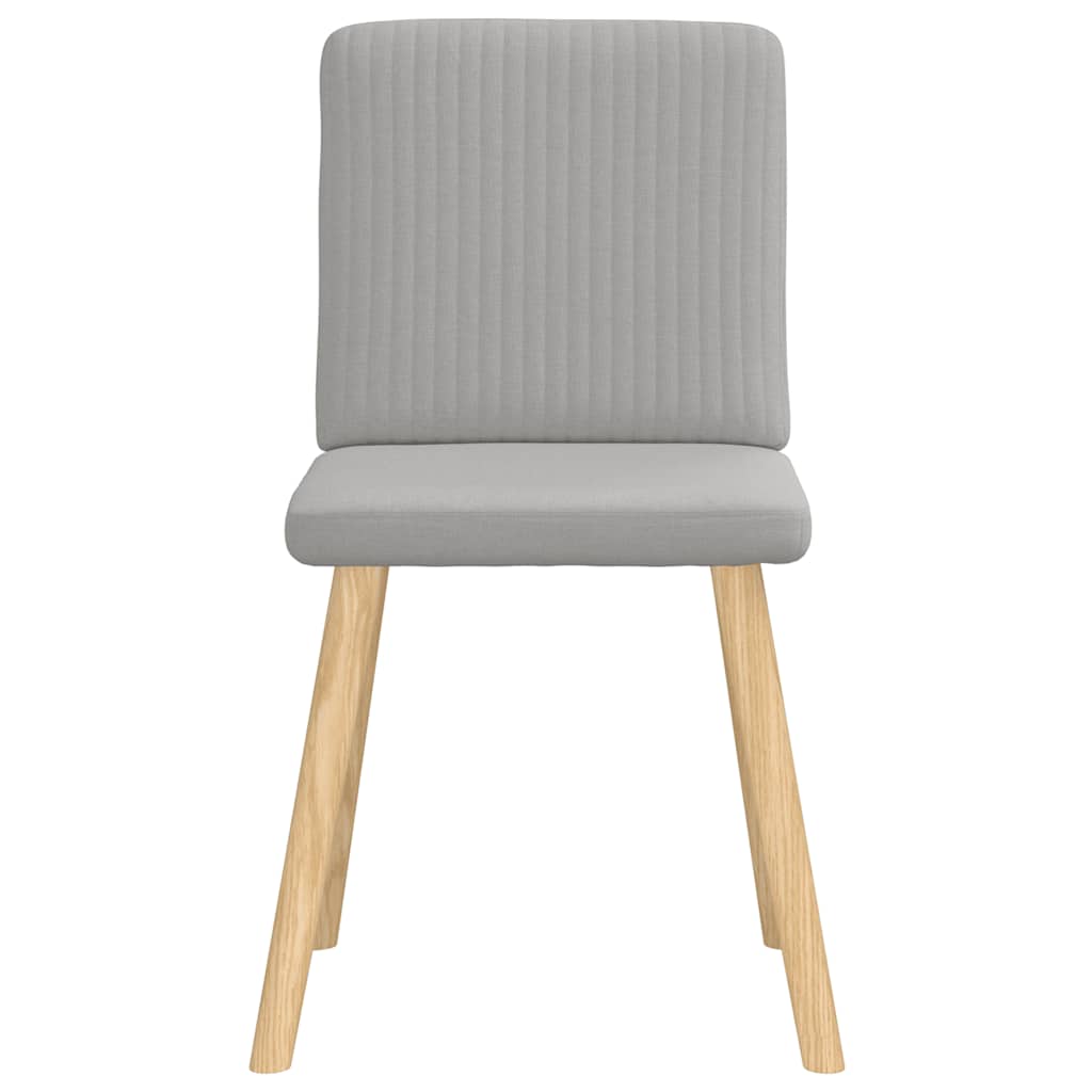 Καρέκλες τραπεζαρίας 6 τεμ Cloud Grey Fabric