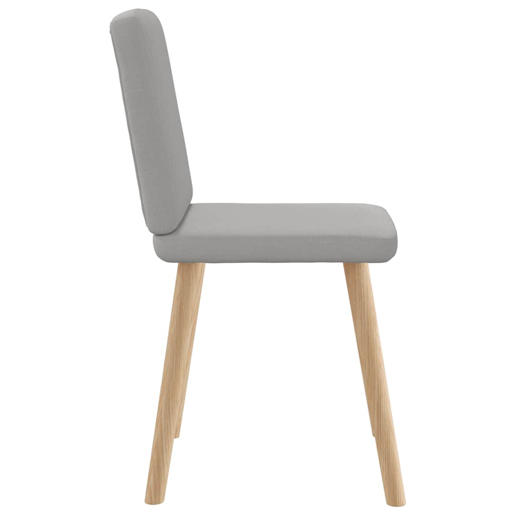 Καρέκλες τραπεζαρίας 6 τεμ Cloud Grey Fabric