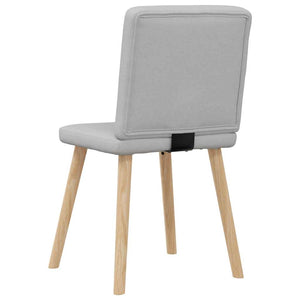 Καρέκλες τραπεζαρίας 6 τεμ Cloud Grey Fabric
