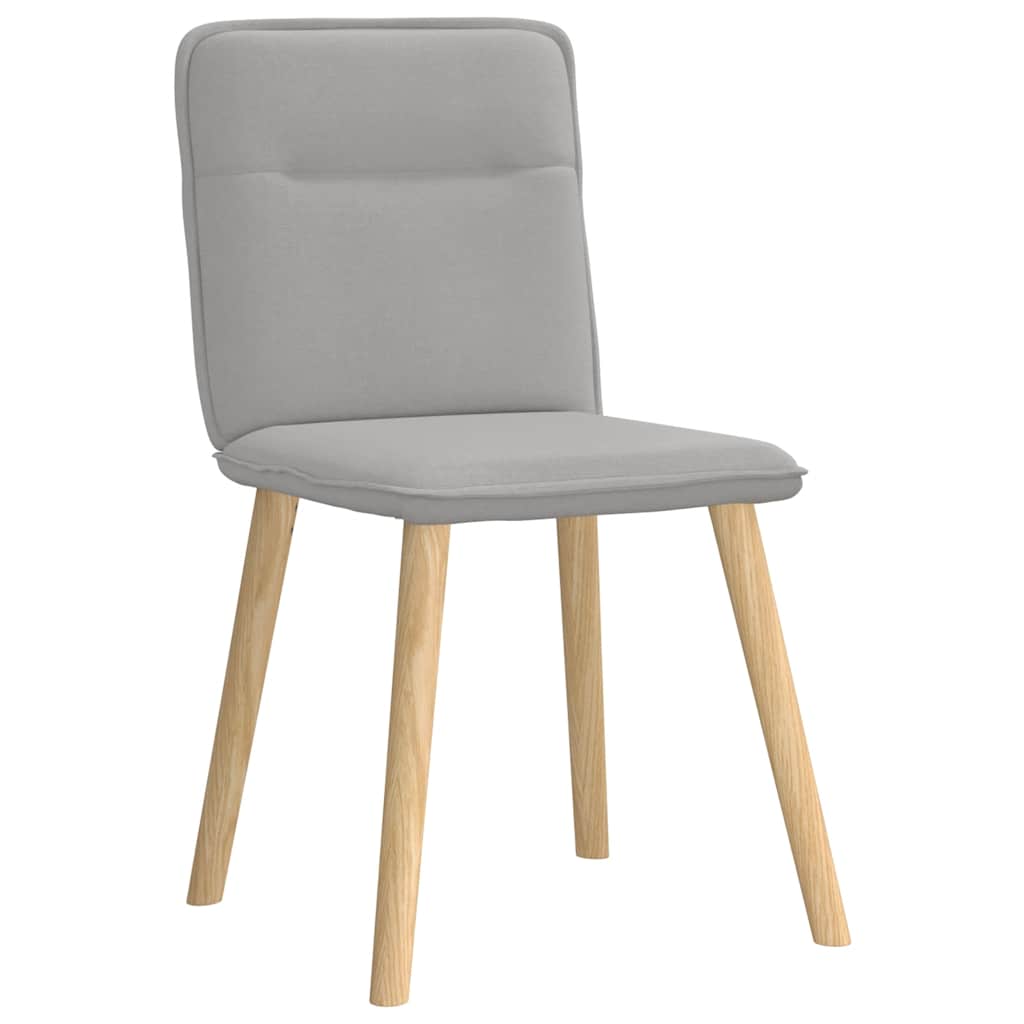 Καρέκλες τραπεζαρίας 6 τεμ Cloud Grey Fabric