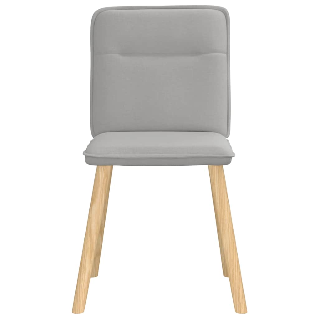 Καρέκλες τραπεζαρίας 6 τεμ Cloud Grey Fabric