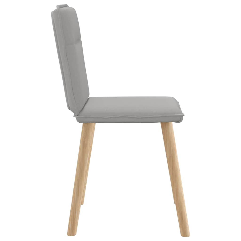 Καρέκλες τραπεζαρίας 6 τεμ Cloud Grey Fabric