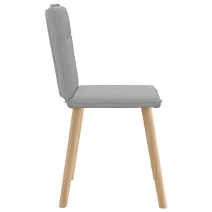 Καρέκλες τραπεζαρίας 6 τεμ Cloud Grey Fabric