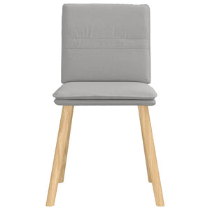 Καρέκλες τραπεζαρίας 6 τεμ Cloud Grey Fabric