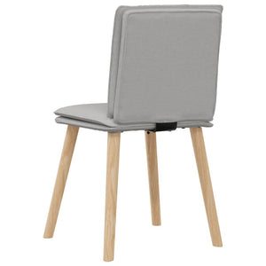 Καρέκλες τραπεζαρίας 6 τεμ Cloud Grey Fabric