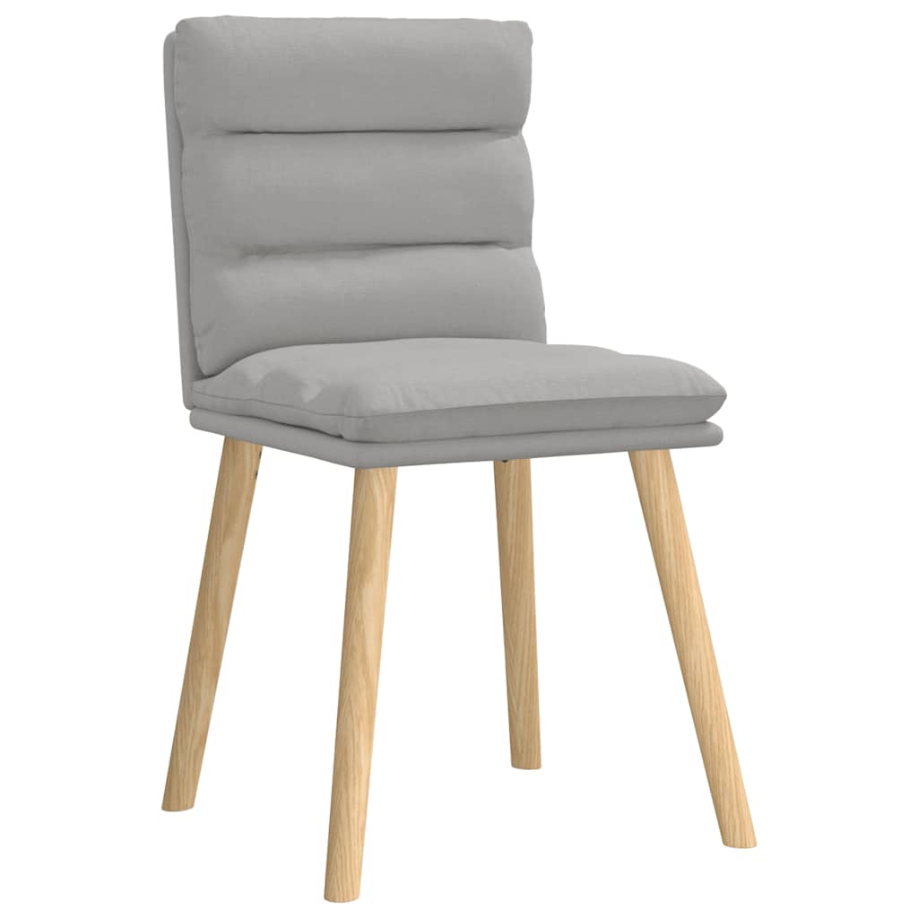 Καρέκλες τραπεζαρίας 6 τεμ Cloud Grey Fabric