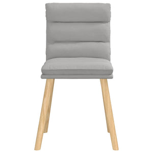 Καρέκλες τραπεζαρίας 6 τεμ Cloud Grey Fabric
