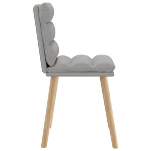 Καρέκλες τραπεζαρίας 6 τεμ Cloud Grey Fabric