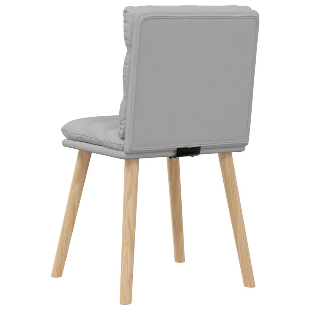 Καρέκλες τραπεζαρίας 6 τεμ Cloud Grey Fabric