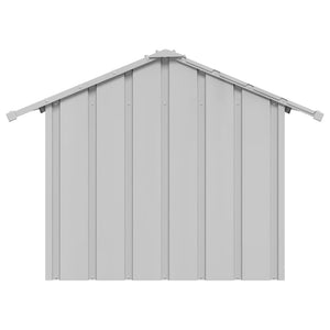 Σπιτάκι σκύλου με οροφή 85x107x81 cm Γαλβανισμένος χάλυβας - Pakobazaar
