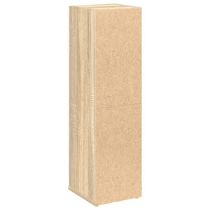 Ντουλάπι μπάνιου με θήκη για ρολό Δρυς sonoma 20,5x22x72 cm