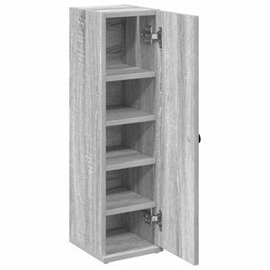 Ντουλάπι μπάνιου με θήκη για ρολό Γκρι Sonoma 20,5x22x72 εκ. - Pakobazaar