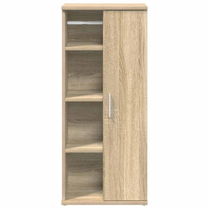 Ντουλάπι μπάνιου με θήκη για ρολά Δρυς sonoma 39x22x90 cm - Pakobazaar