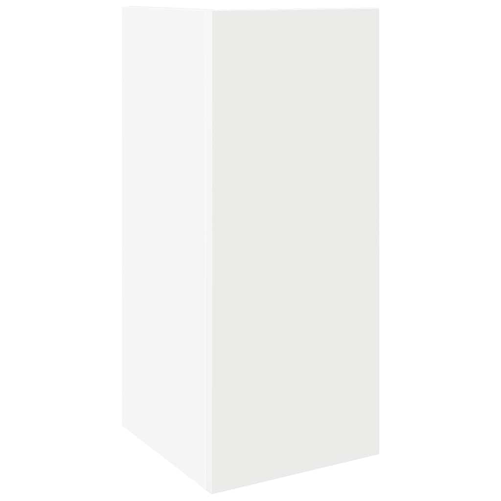 Τραπεζάκι με ράφι λευκό 25,5x27x60 cm