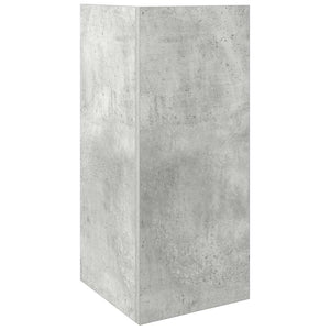 Τραπεζάκι με ράφι Γκρι Σκυροδέματος 25,5x27x60 εκ.