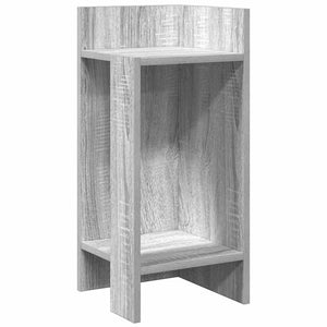 Τραπεζάκια 2 τεμ. με ράφι Γκρι Sonoma 25,5x27x60 εκ.