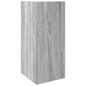 Τραπεζάκια 2 τεμ. με ράφι Γκρι Sonoma 25,5x27x60 εκ.