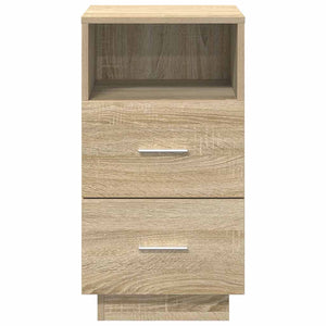 Κομοδίνο με 2 συρτάρια Sonoma Δρυς 36x36x68 εκ.