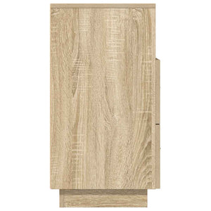 Κομοδίνο με 2 συρτάρια Sonoma Δρυς 36x36x68 εκ.