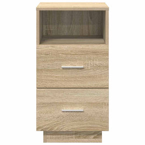 Κομοδίνα 2 τεμάχια με 2 συρτάρια Sonoma Δρυς 36x36x68 εκ. - Pakobazaar