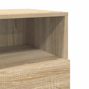 Κομοδίνα 2 τεμάχια με 2 συρτάρια Sonoma Δρυς 36x36x68 εκ. - Pakobazaar