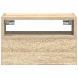 Κομοδίνο Επιτοίχιο Sonoma Δρυς 45x26x28,5 εκ.