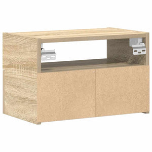 Κομοδίνο Επιτοίχιο Sonoma Δρυς 45x26x28,5 εκ.