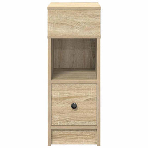 Κομοδίνο με συρτάρι Sonoma Δρυς 25x31x66 εκ. - Pakobazaar
