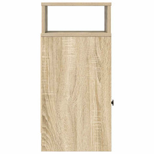 Κομοδίνα 2 τεμάχια με συρτάρι Sonoma Δρυς 25x31x66 εκ. - Pakobazaar