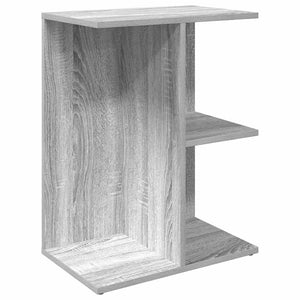 Κομοδίνα 2 τεμ Γκρι Sonoma 46,5x29x61 εκ. Επεξεργασμένο Ξύλο
