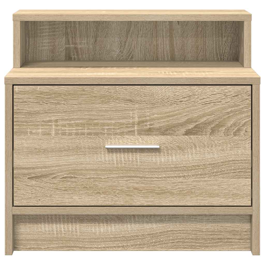 Κομοδίνο με συρτάρι Sonoma Δρυς 51x31x47 εκ.