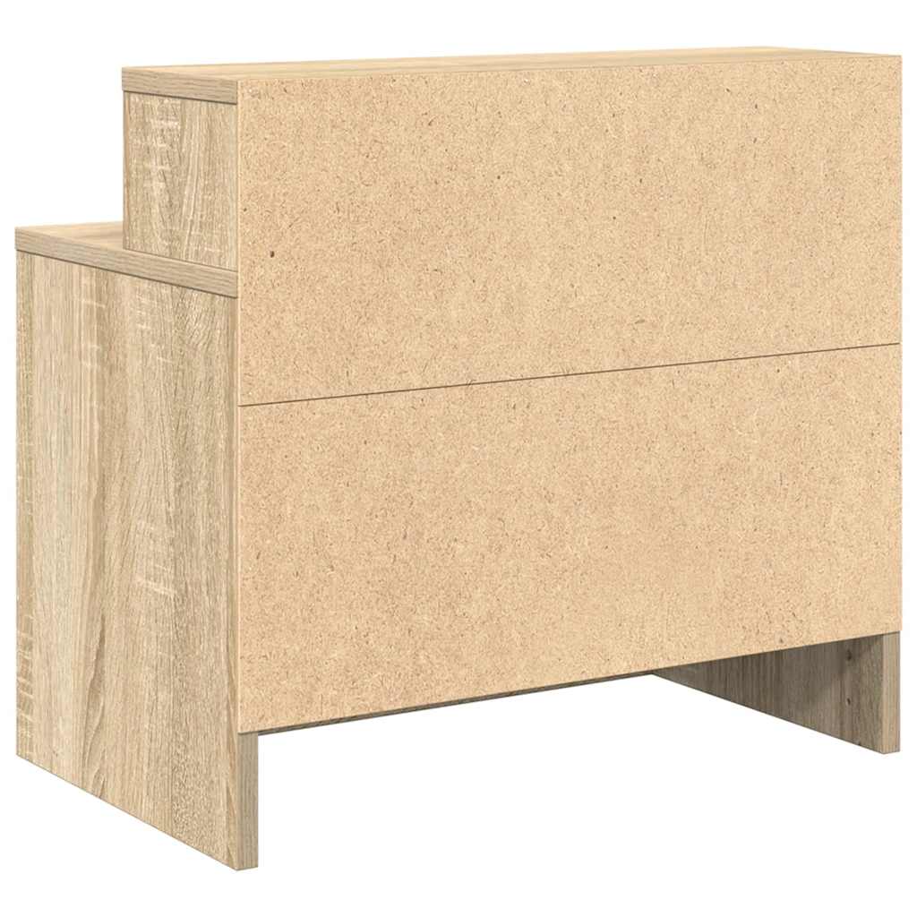 Κομοδίνο με συρτάρι Sonoma Δρυς 51x31x47 εκ.
