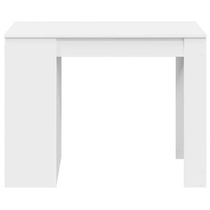 Γραφείο με συρτάρι ράφι Λευκό 102x62x77,5cm Κατασκευασμένο ξύλο