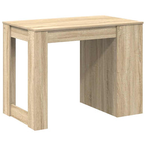 Γραφείο με συρτάρι και ράφι Δρυς sonoma 102x62x77,5 cm