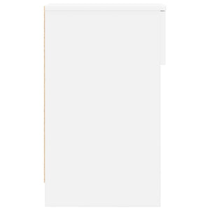 Κομοδίνο με συρτάρι Λευκό 20x36x60 cm
