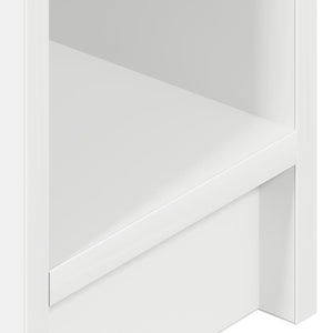Κομοδίνο με συρτάρι Λευκό 20x36x60 cm
