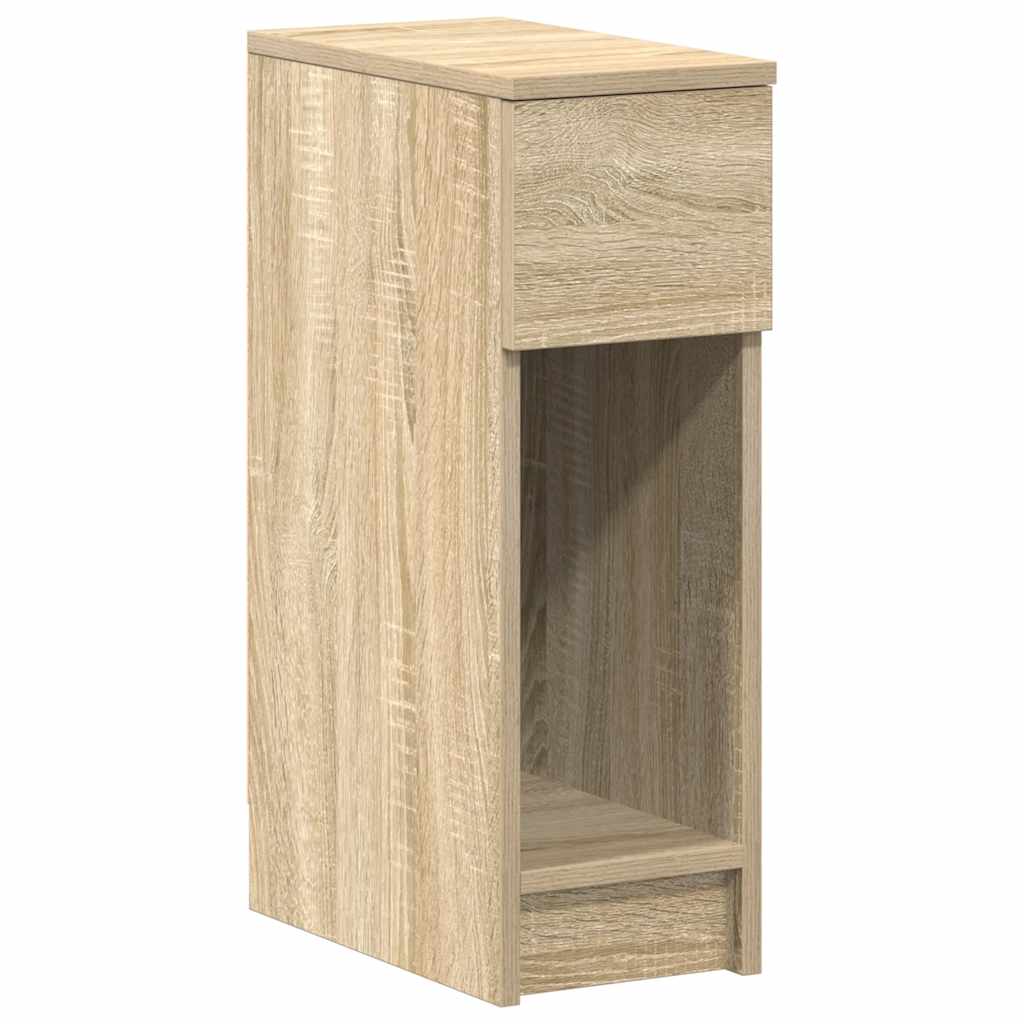 Κομοδίνο με συρτάρι Sonoma Δρυς 20x36x60 εκ. - Pakobazaar