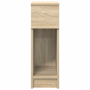 Κομοδίνα με συρτάρι 2 τεμ. Sonoma Δρυς 20x36x60 εκ. - Pakobazaar
