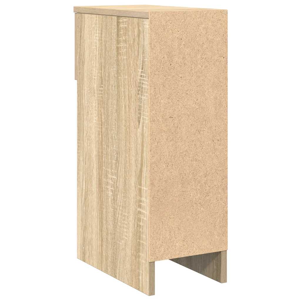 Κομοδίνα με συρτάρι 2 τεμ. Sonoma Δρυς 20x36x60 εκ. - Pakobazaar