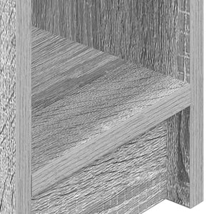 Κομοδίνο με συρτάρι Γκρι Sonoma 20x36x60 εκ.