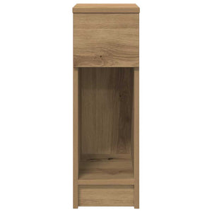 Κομοδίνο με συρτάρι Αρτισιανή Δρυς 20x36x60 εκ. - Pakobazaar