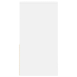 Κομοδίνο με συρτάρι Λευκό 35x34x66,5 cm