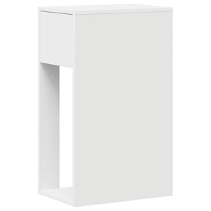 Πύργος υπολογιστή με συρτάρι Λευκό 30x44x74 cm
