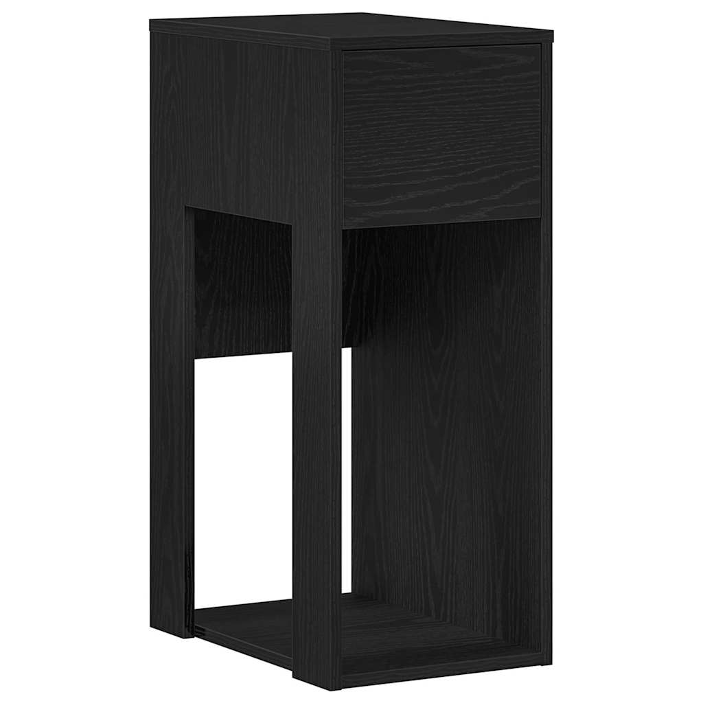 Πύργος υπολογιστή με συρτάρι Μαύρο 30x44x74 cm