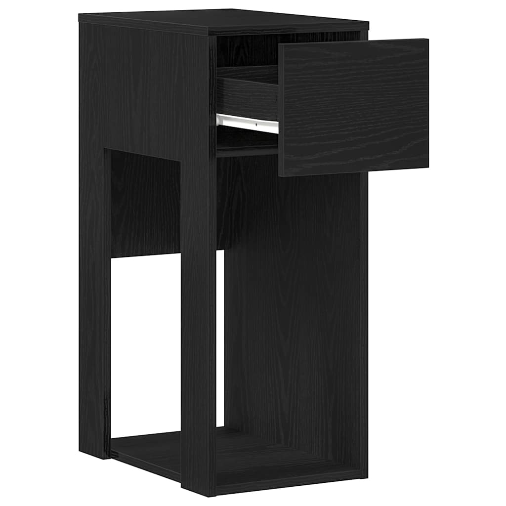 Πύργος υπολογιστή με συρτάρι Μαύρο 30x44x74 cm