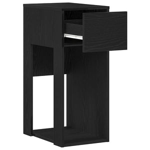 Πύργος υπολογιστή με συρτάρι Μαύρο 30x44x74 cm