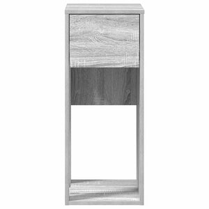 Βάση πύργου υπολογιστή με συρτάρι Γκρι Sonoma 30x44x74 εκ.